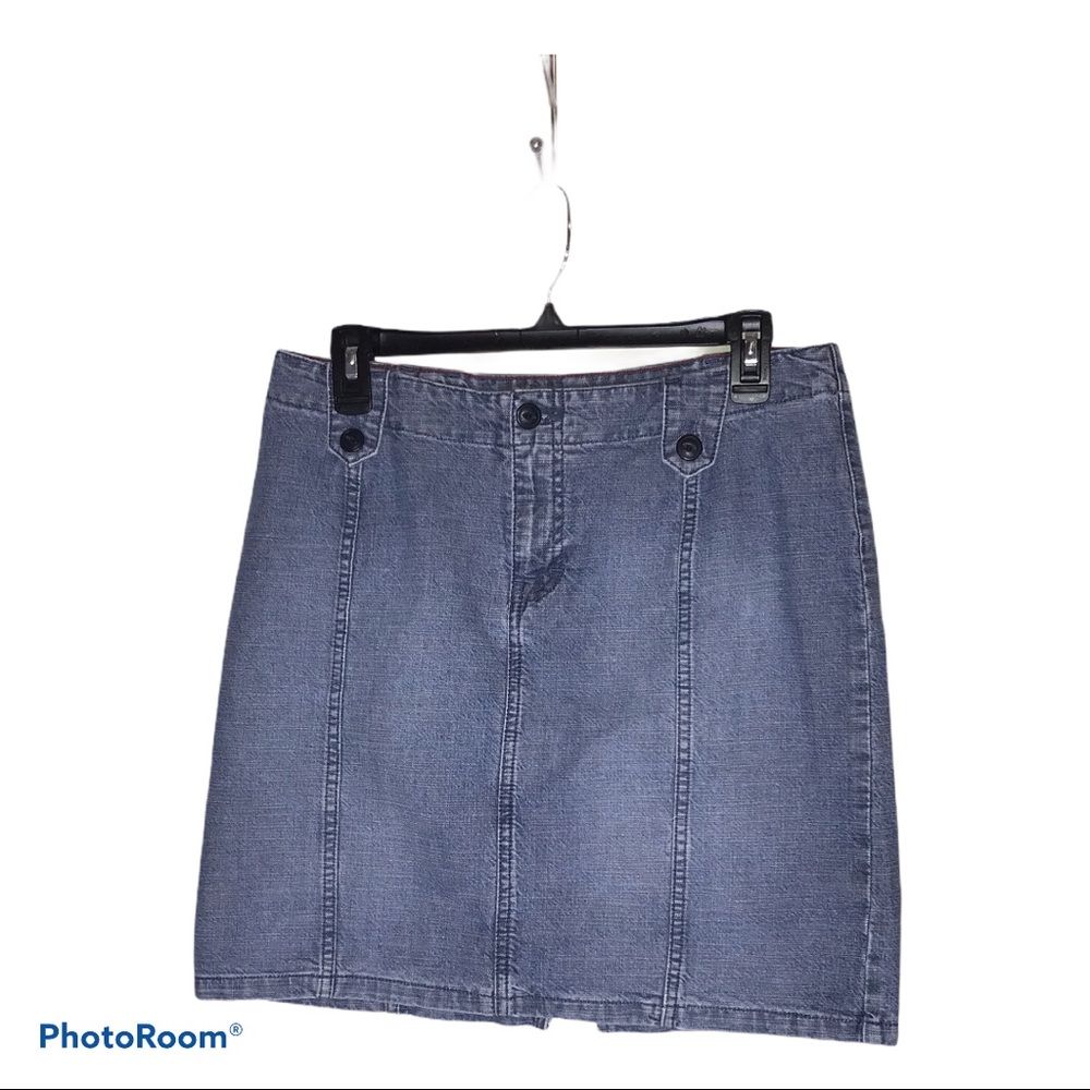 Tommy Hilfiger Jean Skirt Mini Sz 6 Vintage Classic‎